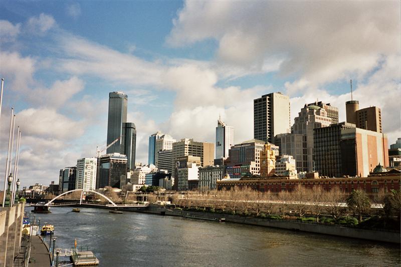 Melbourne - Yarra River y Skyline