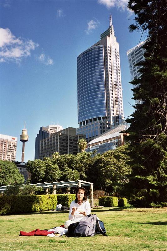 Sydney - CBD from Royal Botanic Gardens