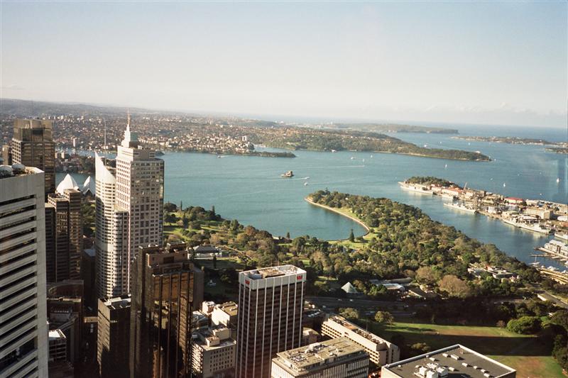 Sydney - Bay from AMP Tower