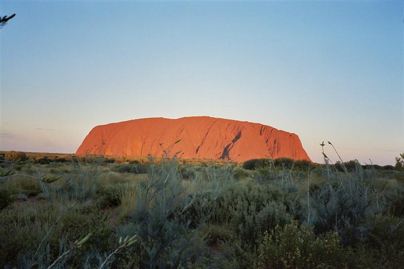 Puesta de Sol en Uluru