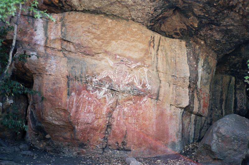 Kakadu N.P. - Aboriginal Paintings at Nourlangie