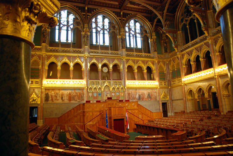 Budapest - Antigua Cámara Alta del parlamento