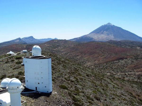 Astrofisico de Izaña y cumbre del Teide