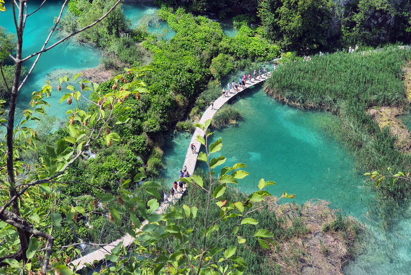 Parque nacional de los Lagos de Plitvice - Lago Korana