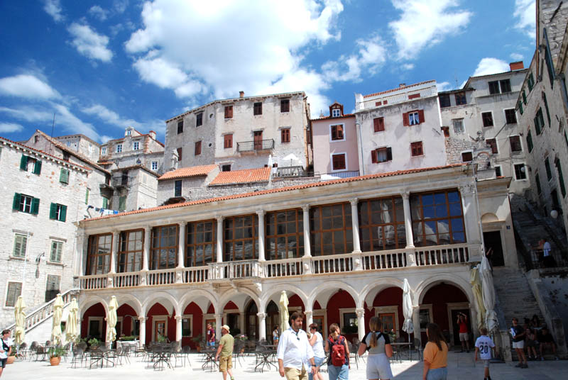 Sibenik - Square of the Republic of Croatia