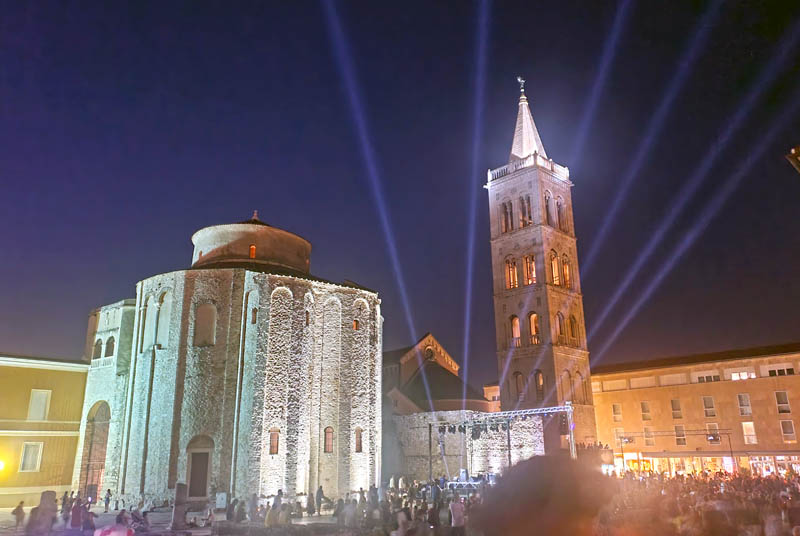 Zadar - Iglesia de San Donato y catedral de Santa Anastasia