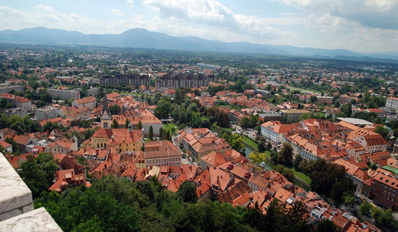 Ljubliana - Vista desde el Castillo