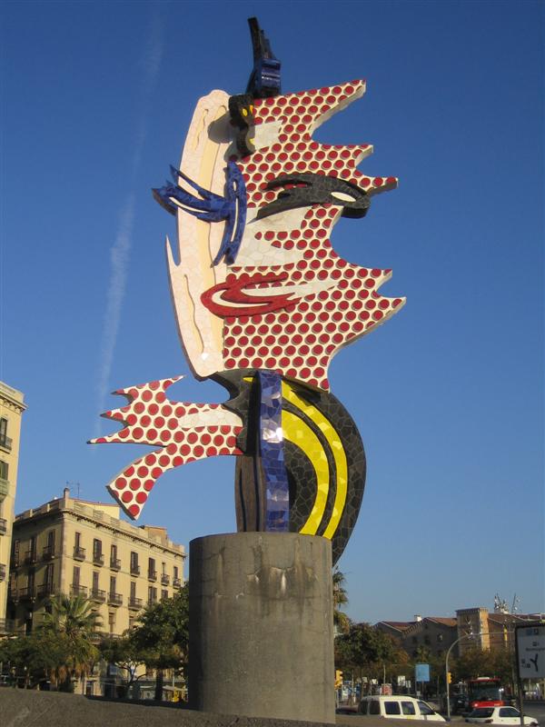 Cabeza de Roy Lichtenstein