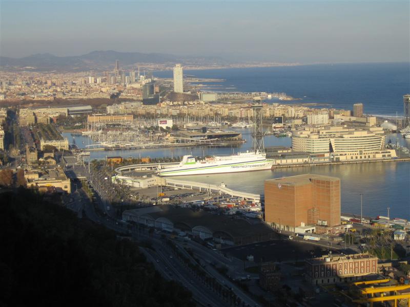 Vista desde Montjuich
