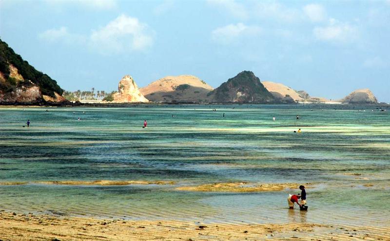 Lombok - Kuta beach