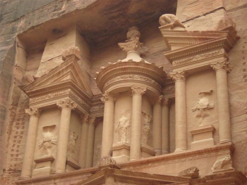Petra - The Treasury at sunset