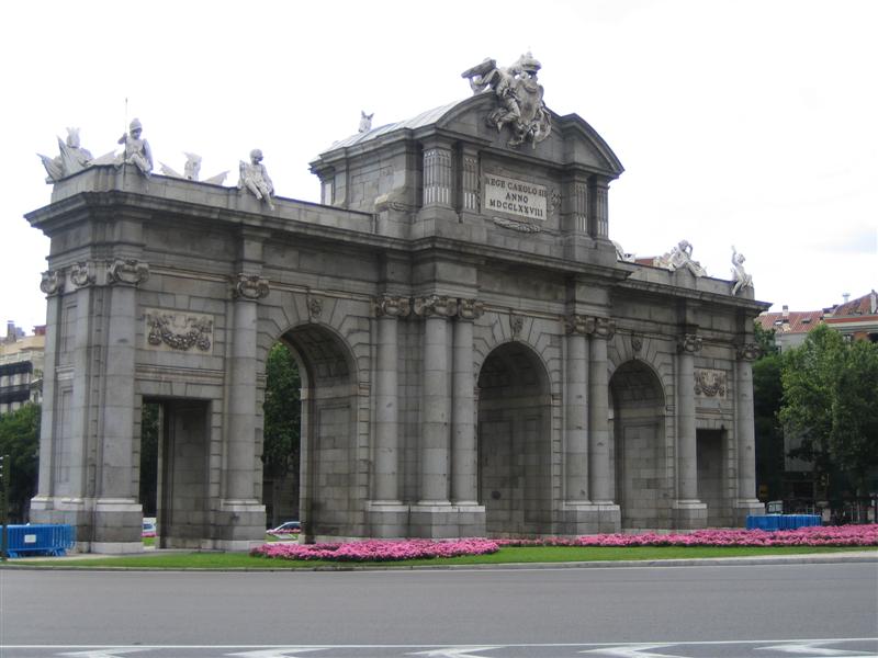 Puerta de Alcalá<BR>(Alcalá gate)