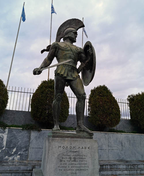 Sparta - Estatue of Leonidas