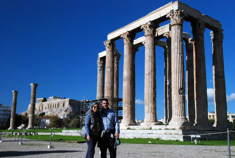 Atenas - Templo de Zeus Olímpico