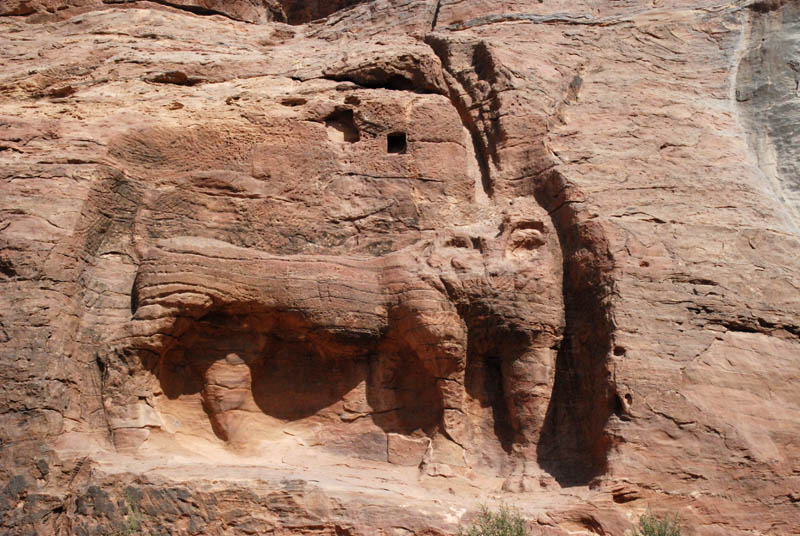 Petra - Relieve del León