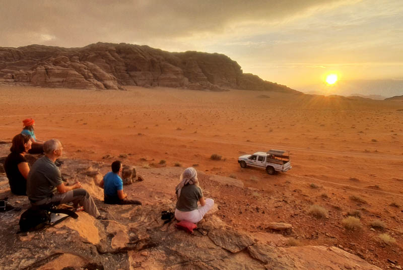 Wadi Rum - Puesta de sol