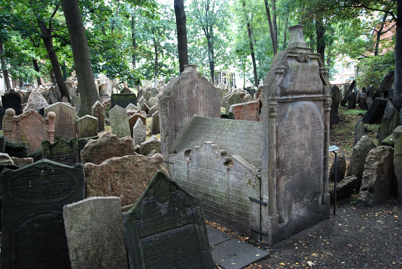 Praga - Viejo cementerio judio