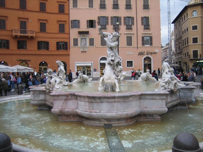 Piazza Navona - Fontana del Nettuno