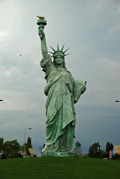 Colmar - Bartholdi's Statue of Liberty
