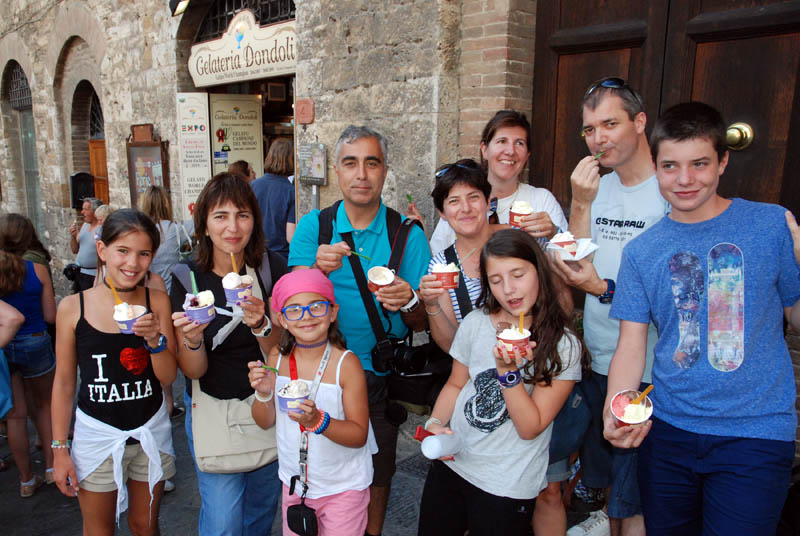 San Gimignano - Heladería Dondoli