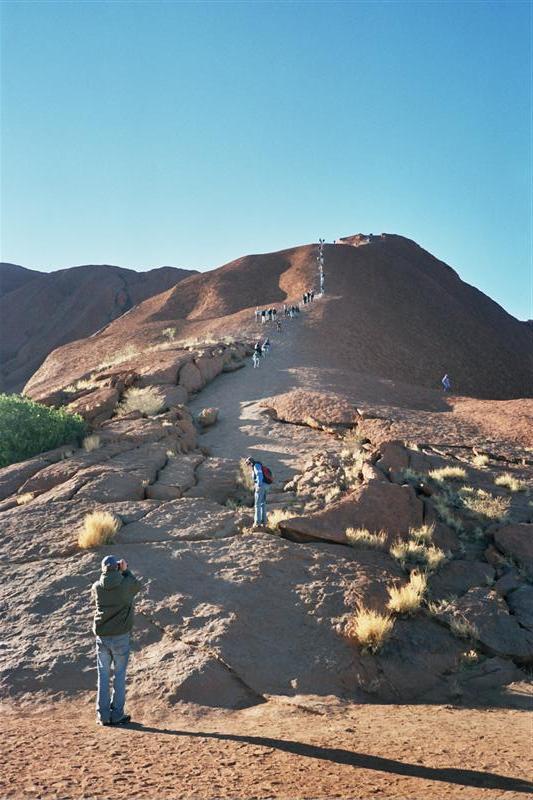Descent of Uluru