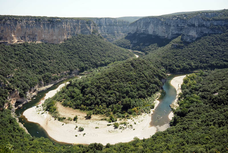 Gargantas del Ardeche - Balcon du canyon des Templiers