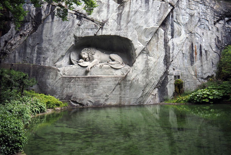 Lucerna - Lowendenkmal