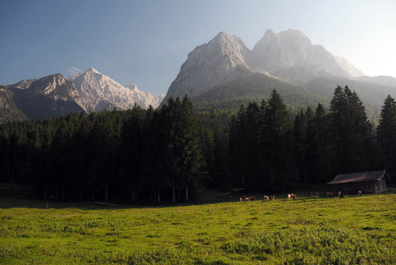 Picos Waxenstein y Hochblassen