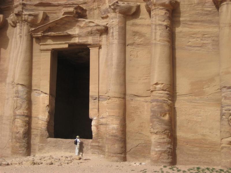 Petra - Door of the Monastery