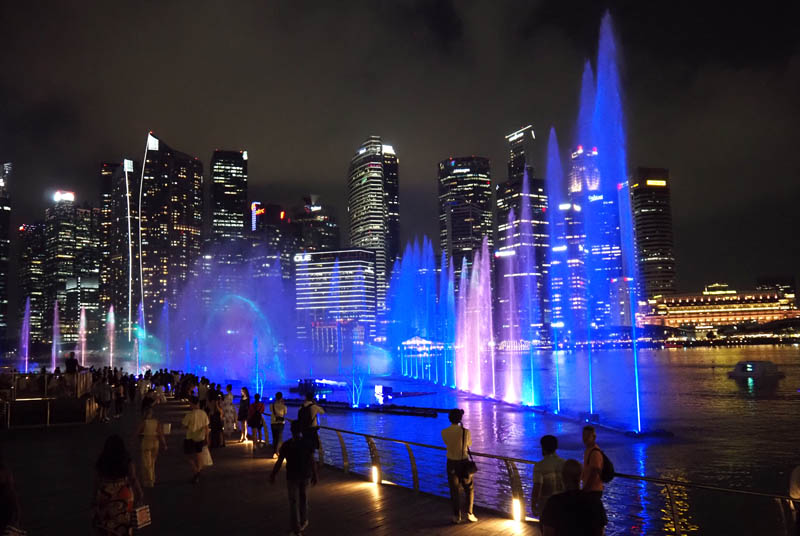 Marina Bay - Spectra (Espectaculo de luces y sonido)